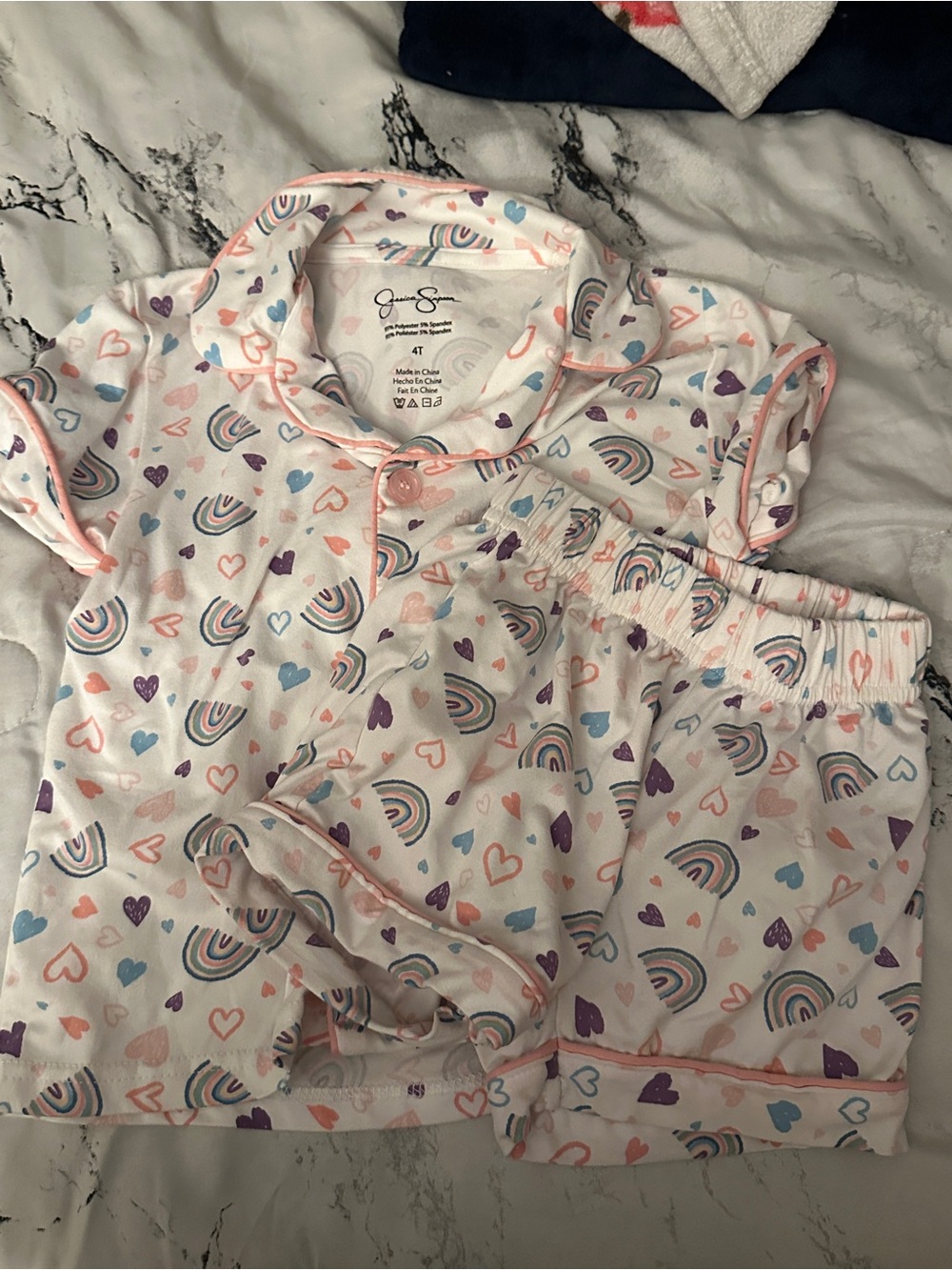 Jessica Simpson size 4T pj set good condition